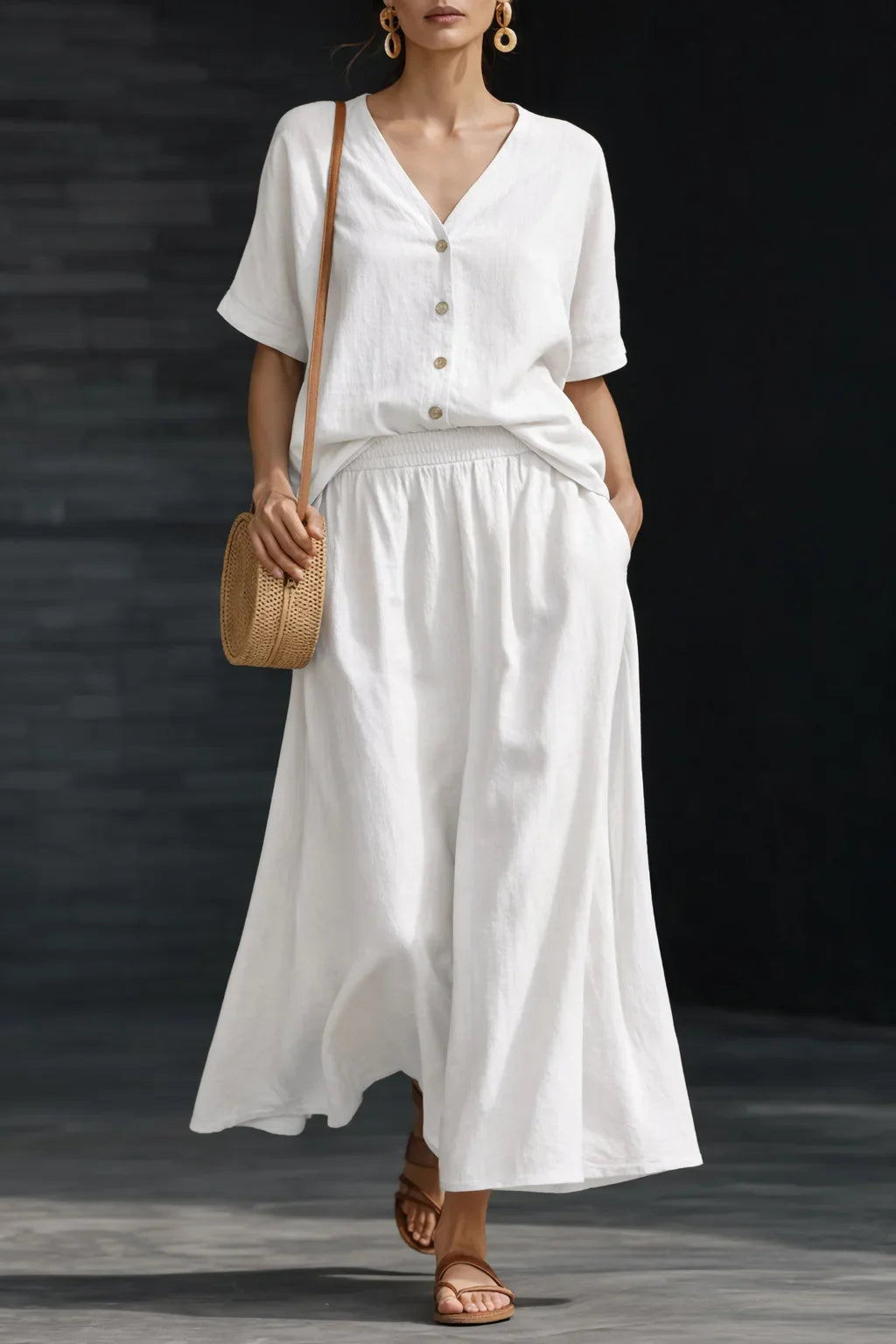 Janina Elegant Relaxed Co-Ord Set