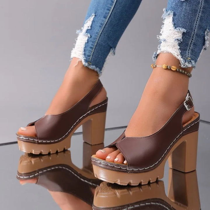Zara Orthopedic Block Sandals