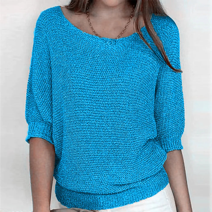 Bianca Ribbed Cuff Knit Top