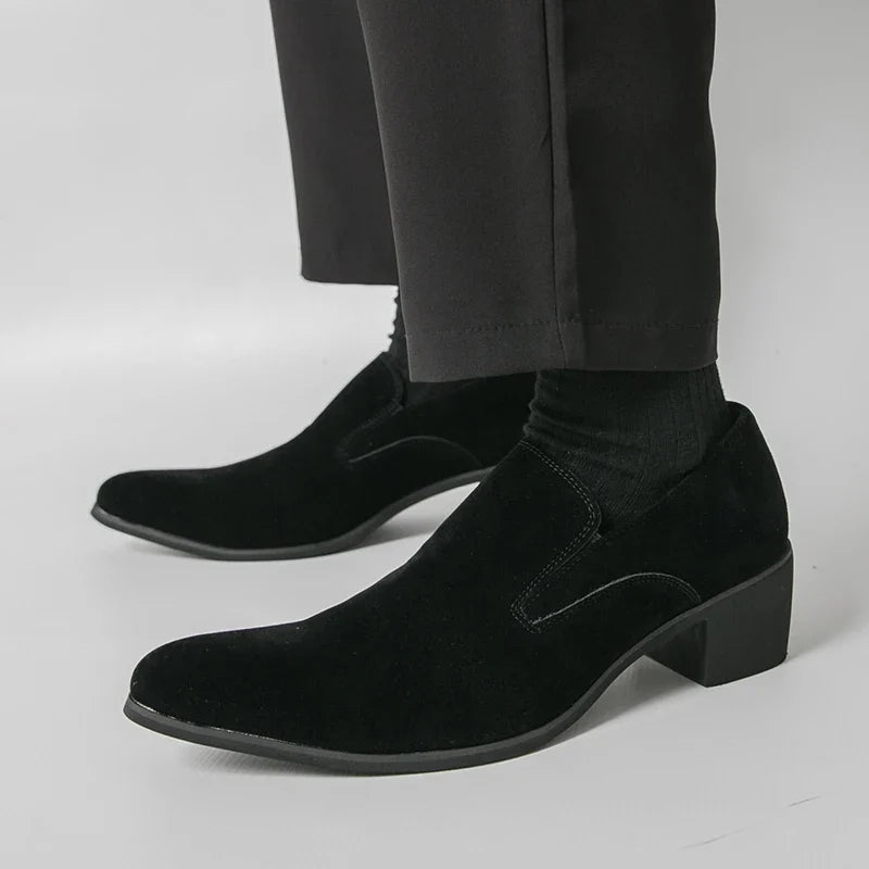 Duncan Suede Dress Loafers