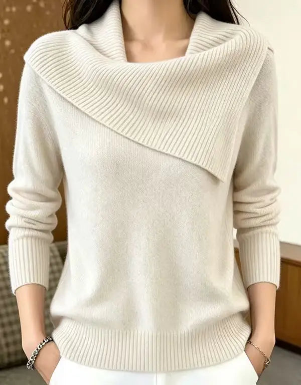 Josephine Foldover Collar Sweater