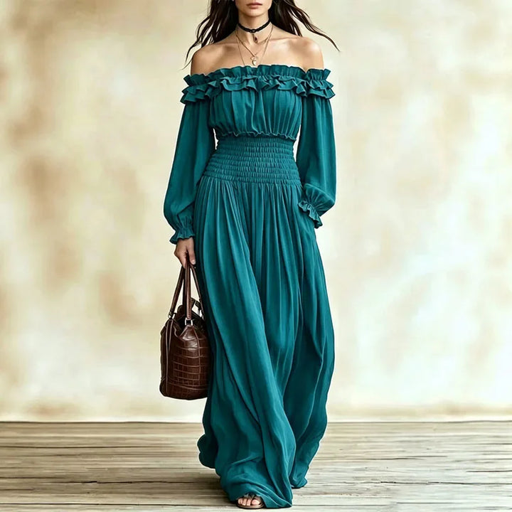 Calista Off Shoulder Maxi Dress
