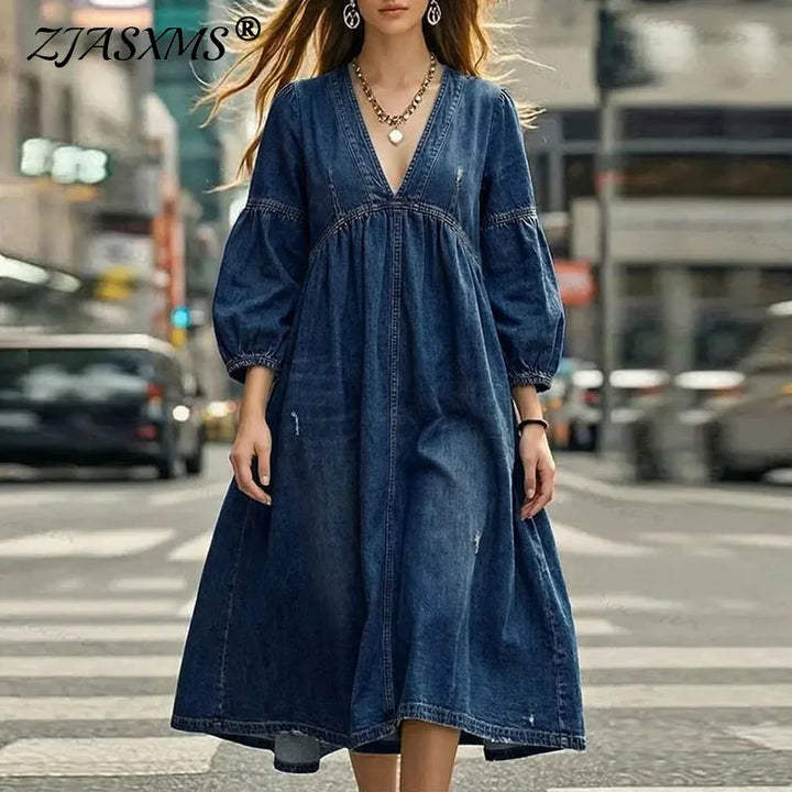 Marielune Empire Waist Maxi Dress
