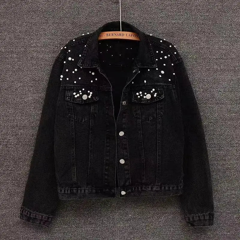 Brenna Studded Denim Jacket