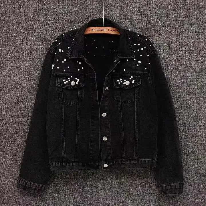 Brenna Studded Denim Jacket