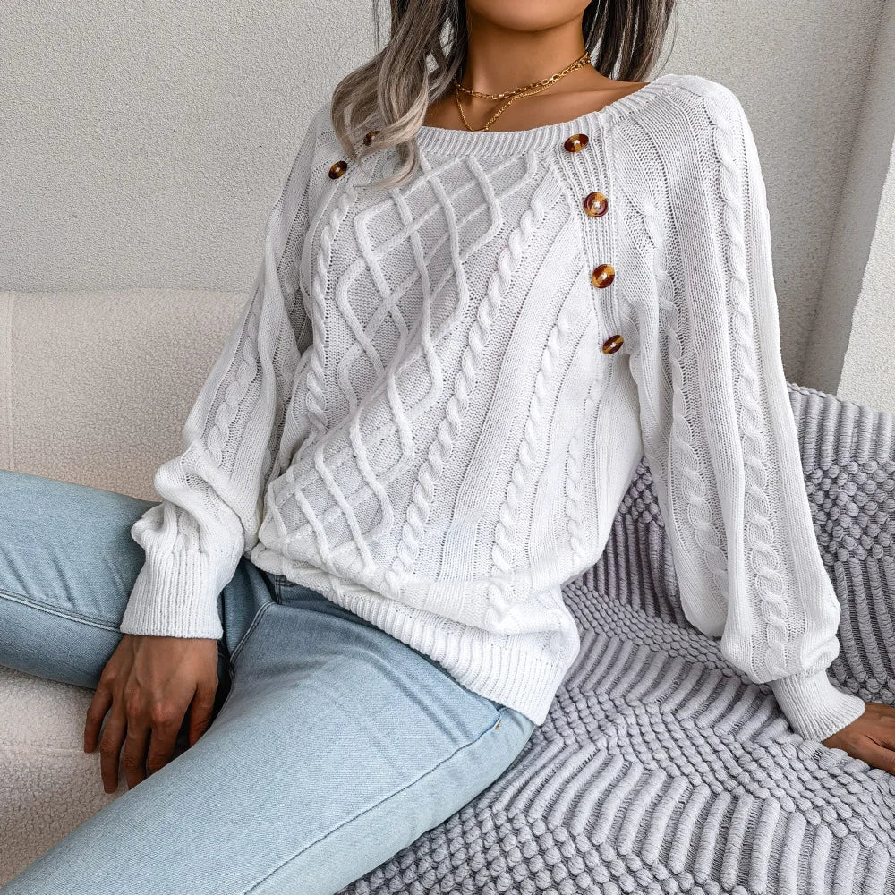 Marielena Square Neck Sweater