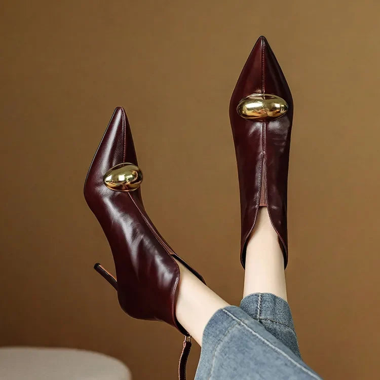 Marlon Pointed Toe Ankle Boot