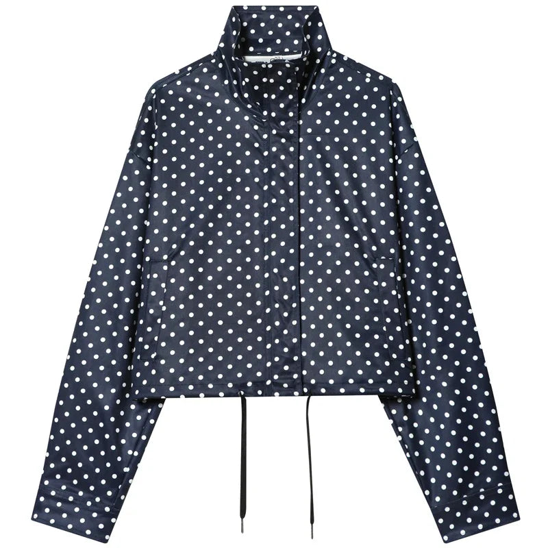 Amara Marlena Cropped Bomber Jacket