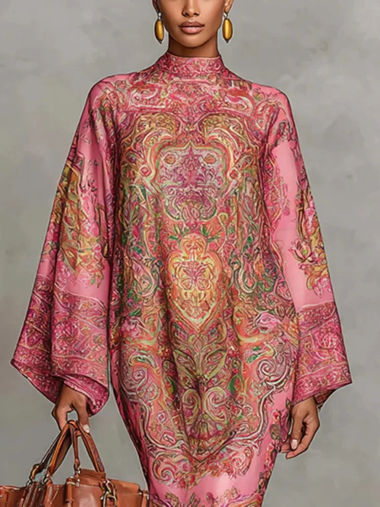 Maribeth Batwing Sleeve Kaftan