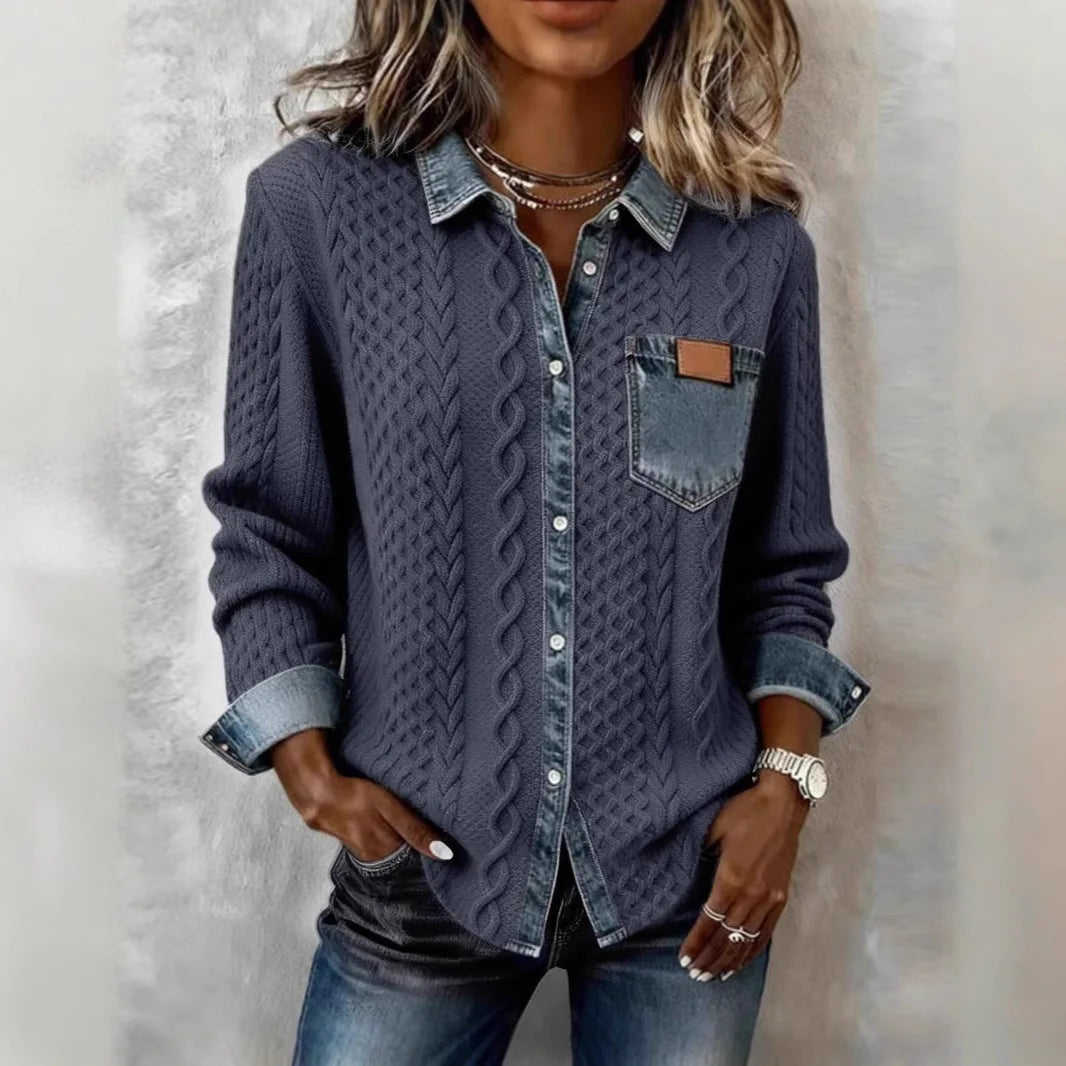 Briony Cable Knit Cardigan