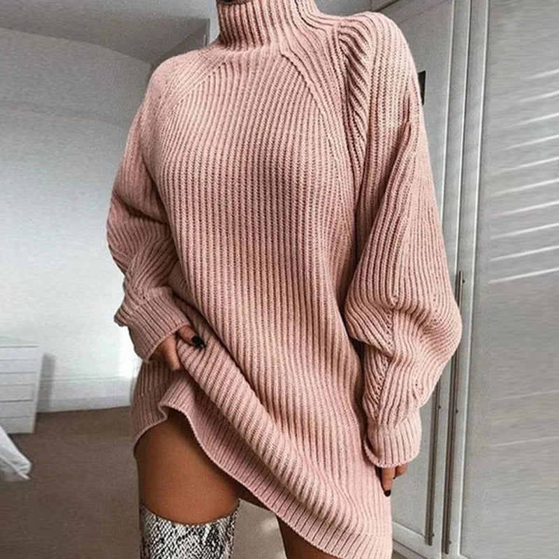 Triana Oversized Knit Sweater Dress