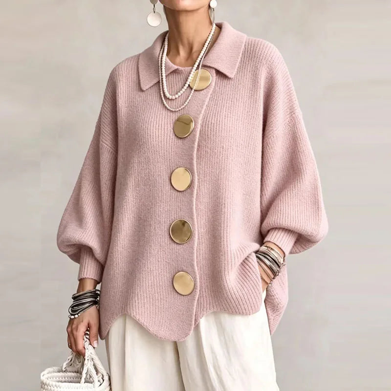 Selby Comfortable Button Cardigan