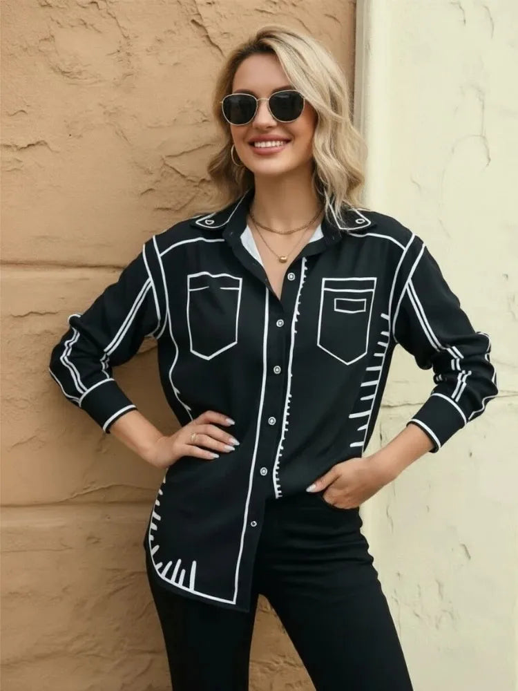 Lunelle Ink Shirt