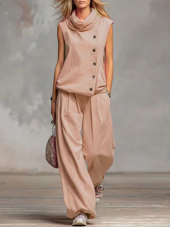 Wilona Cowl Neck Lounge Set