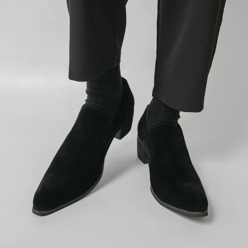 Duncan Suede Dress Loafers