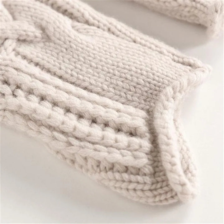 Zaffira Openwork Cable Sweater