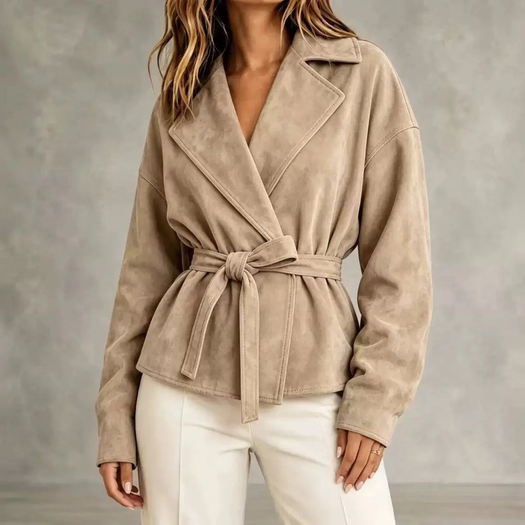 Dahlia Lapel Wrap Jacket
