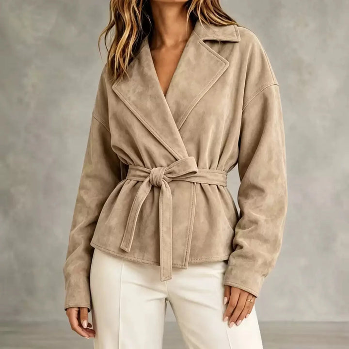 Dahlia Lapel Wrap Jacket