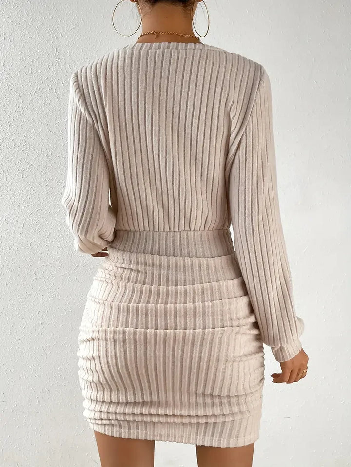 Camille Off Shoulder Sweater Dress