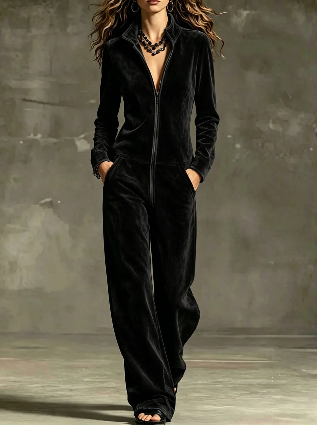 Harlan Front Zip Jumpsuit