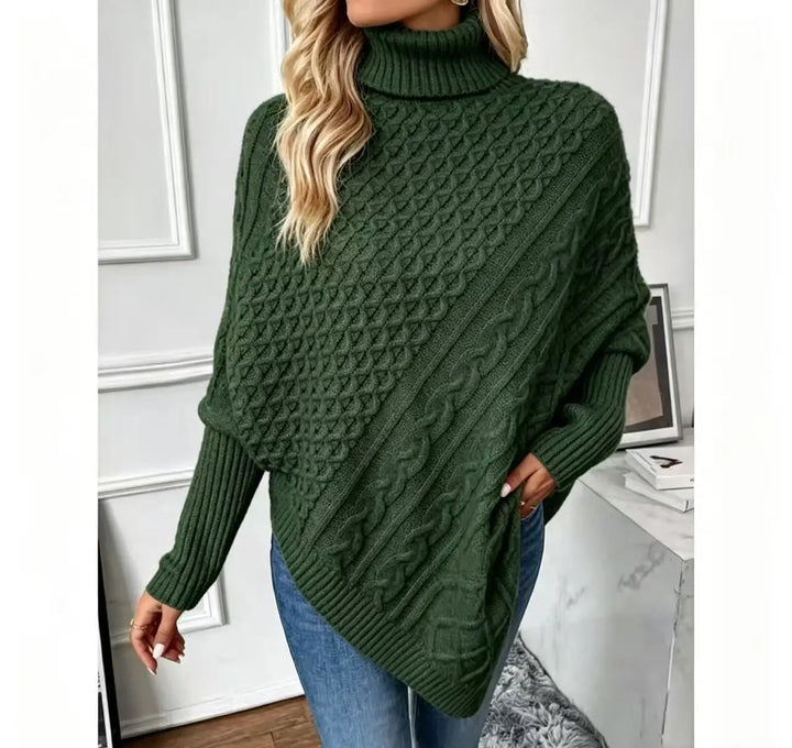 Guinevere Asymmetric Hem Sweater