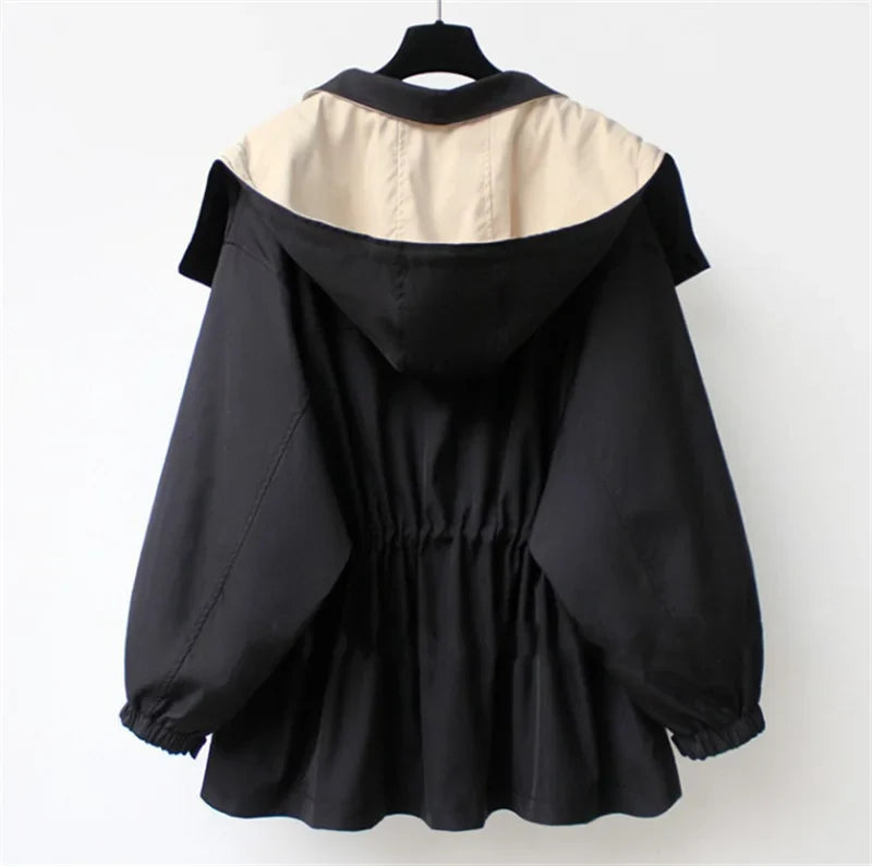 Winona Contrast Collar Trench