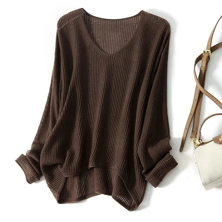 Sandra Hollow Knit Sweater