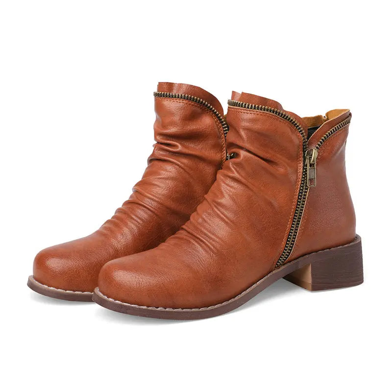 Adelisse Soft Leather Boots