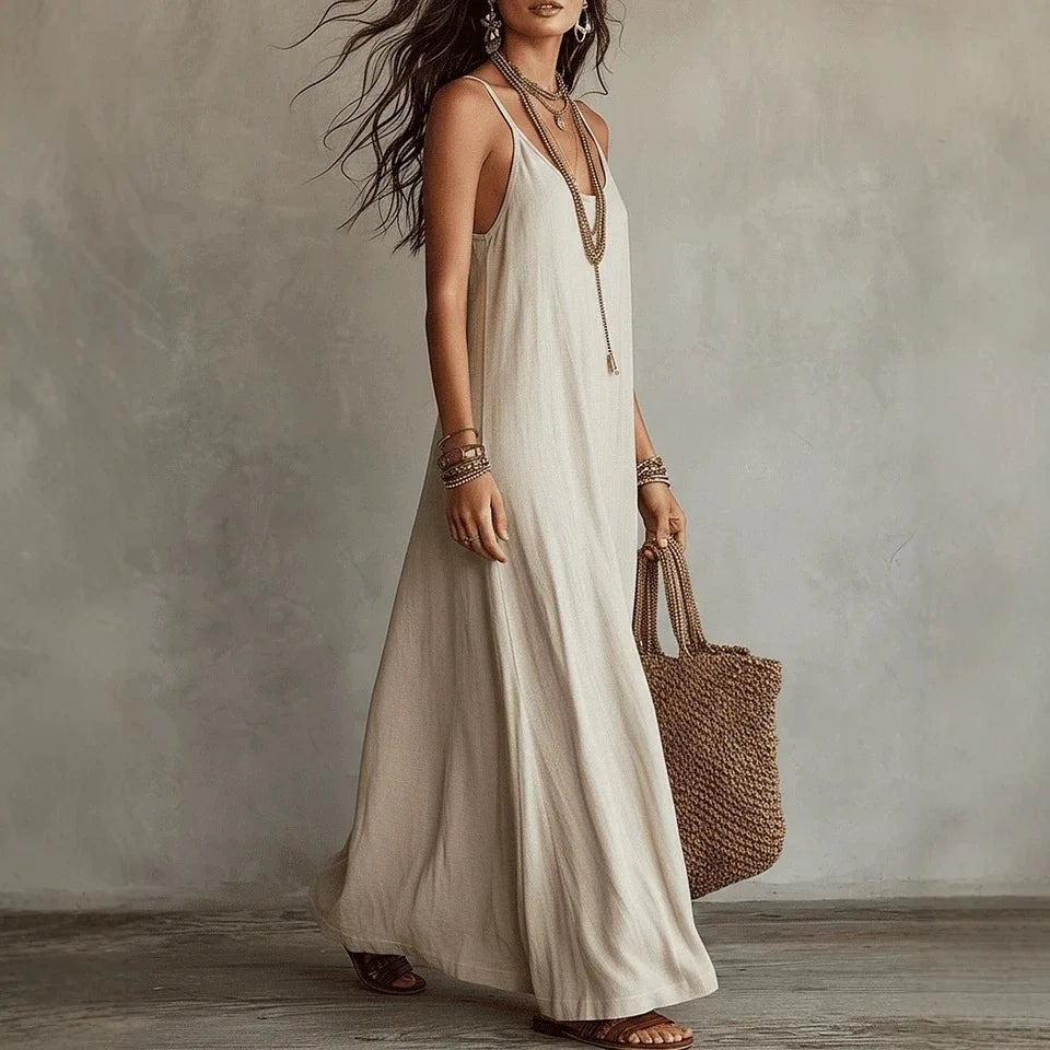 Riyana Relaxed Cami Maxi Dress