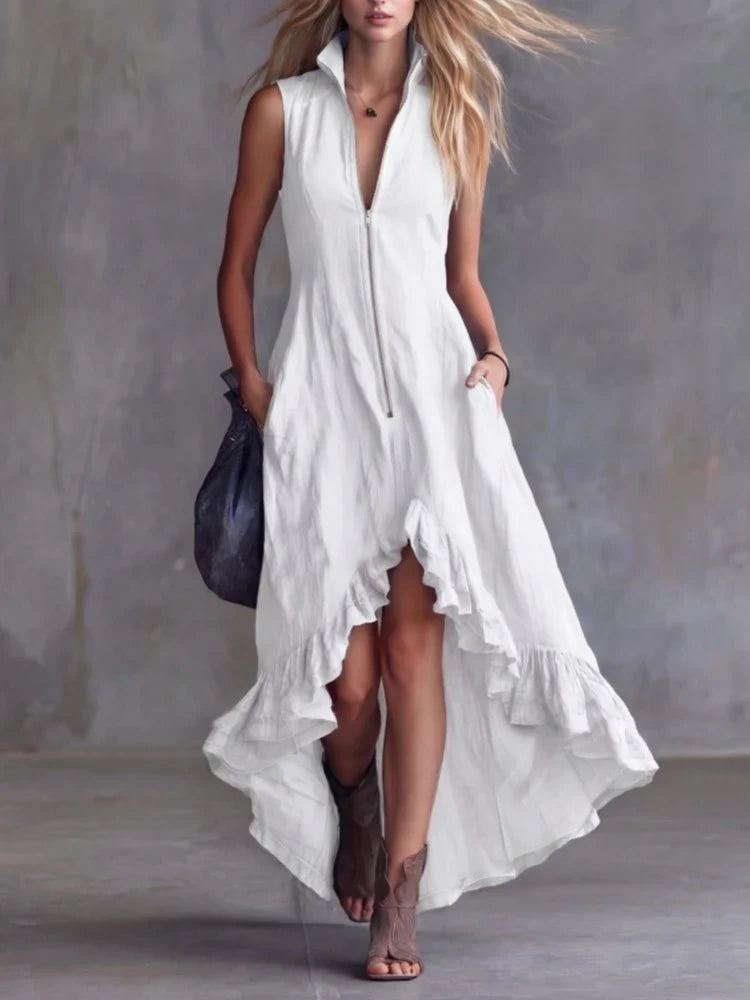 Nariisa Sleeveless Maxi Dress