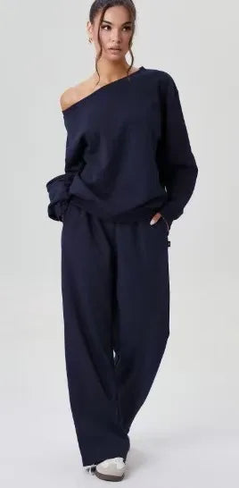 Ariadne Off Shoulder Tracksuit Set