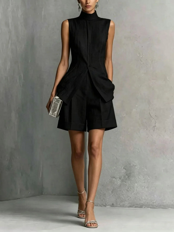 Ottavia Peplum Shorts Set