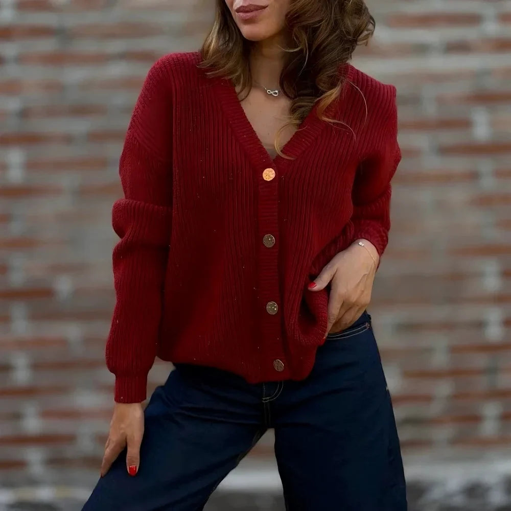Harlow Button Front Cardigan
