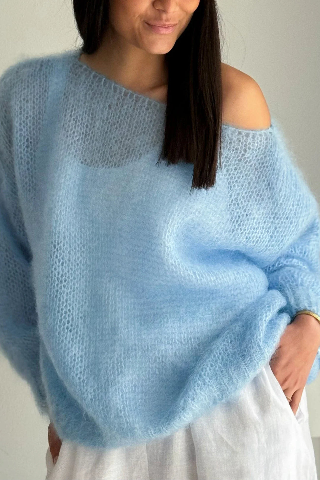 Sofia Off Shoulder Cozy Sweater