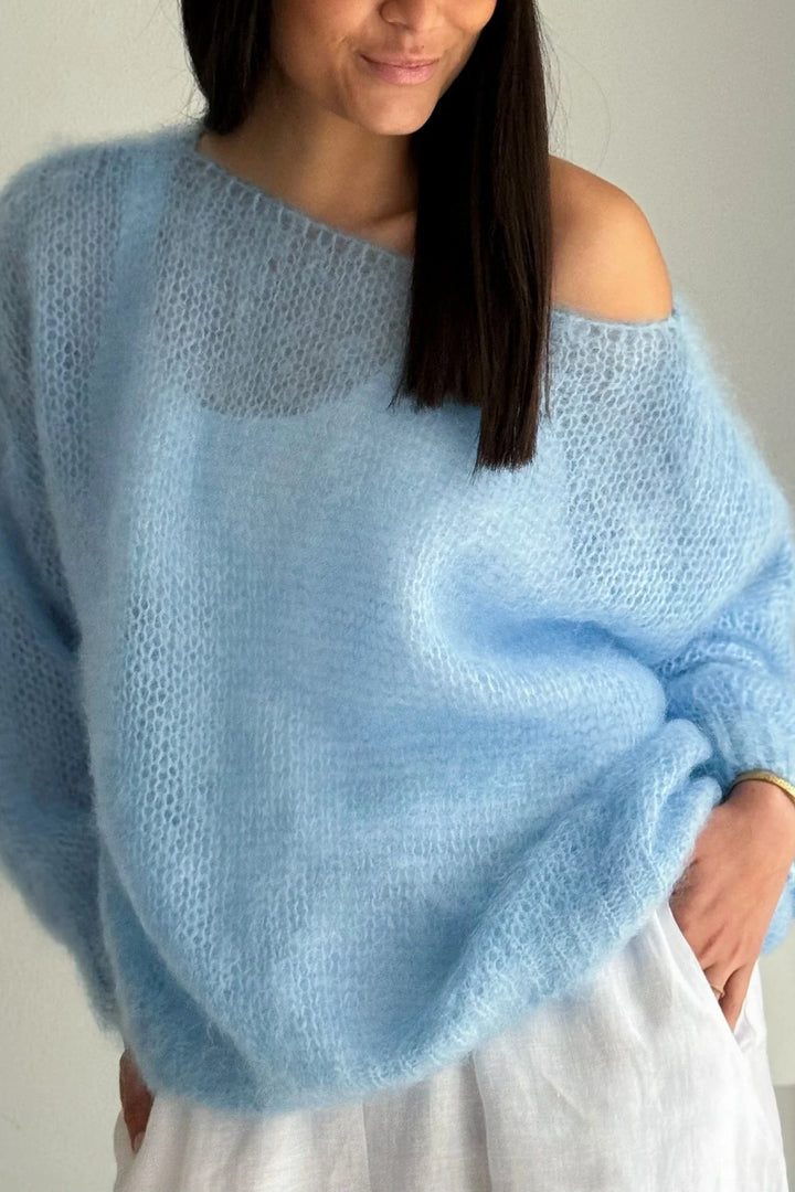 Sofia Off Shoulder Cozy Sweater