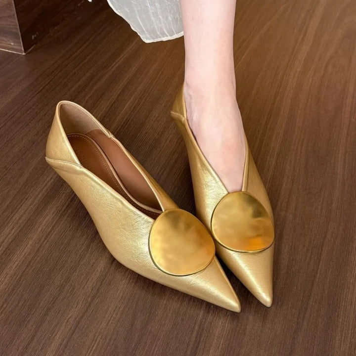 Anouk Comfortable Pointed Toe Low Heels