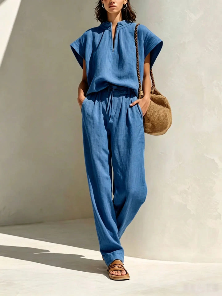 Solenne Relaxed Two-Piece Set