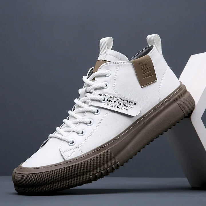 Casbian Leather Sneakers