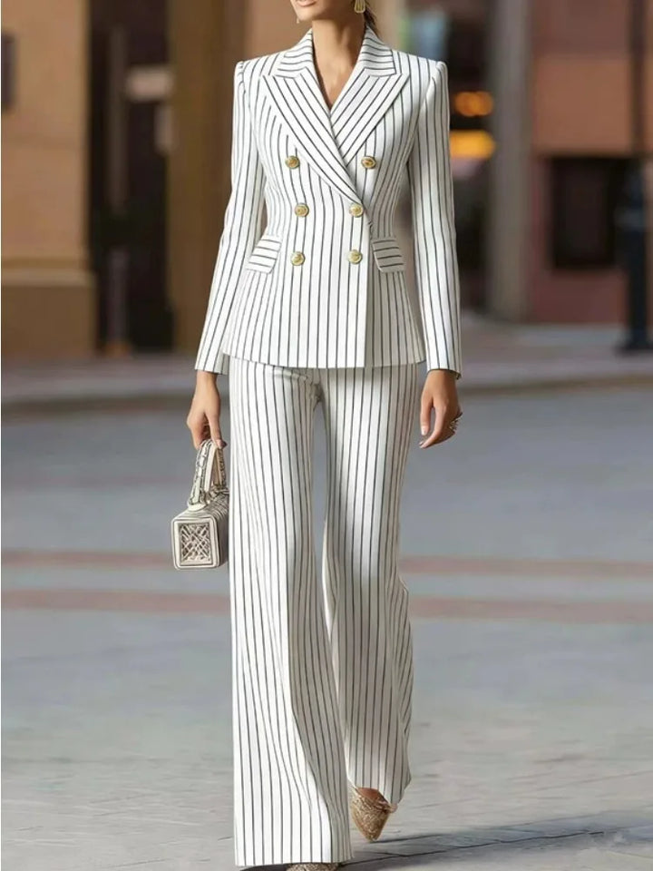 Marlowe Double Breasted Pant Suit
