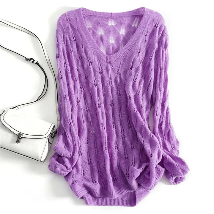 Monacco Open Knit Cardigan