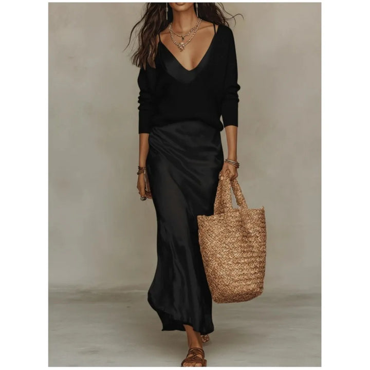 Priscilla Silk Skirt Set