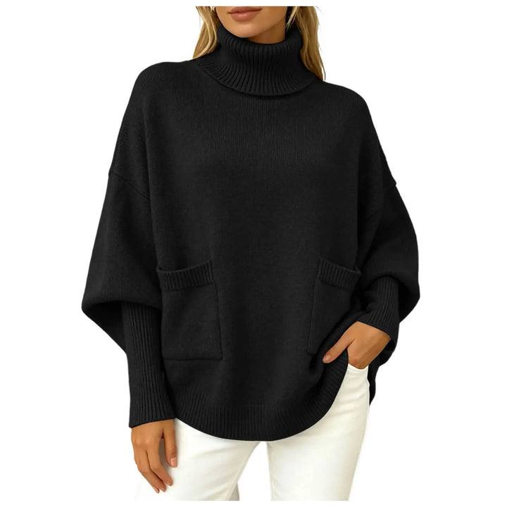 Rosemund Batwing Turtleneck Sweater