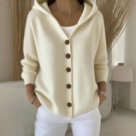 Cordelia Hooded Knit Cardigan