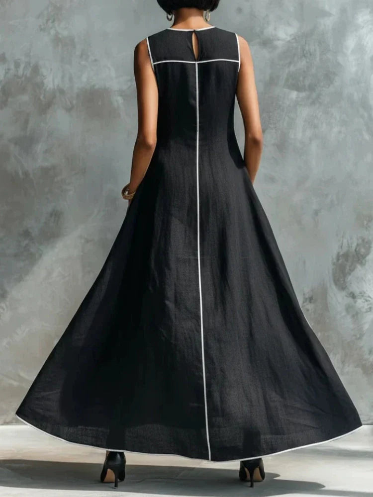 Drusilla Elegant Flowy Maxi Dress