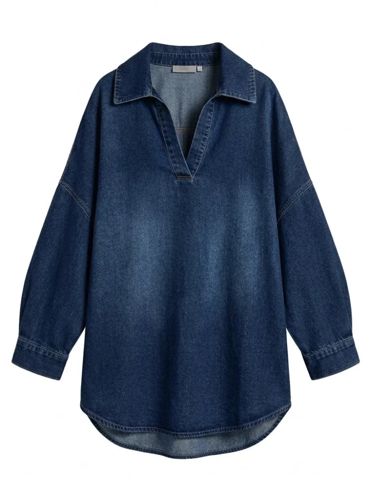 Solane Washed Denim Shirt