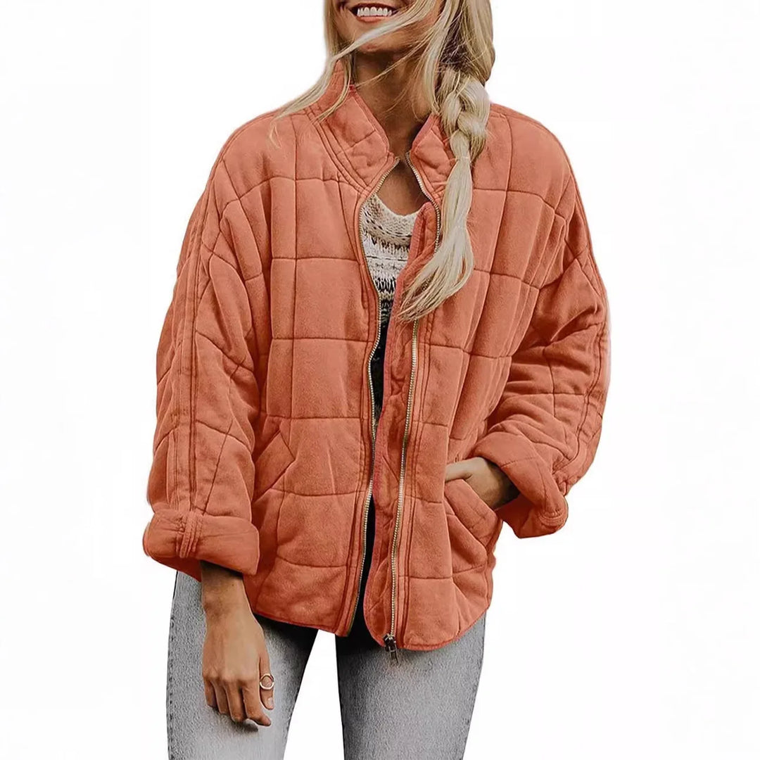 Amara Quilted Bomber Jacket
