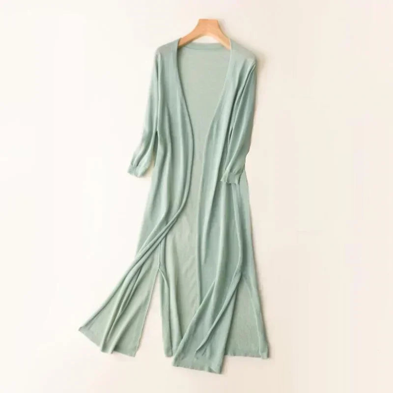 Aveera Longline Knit Cardigan