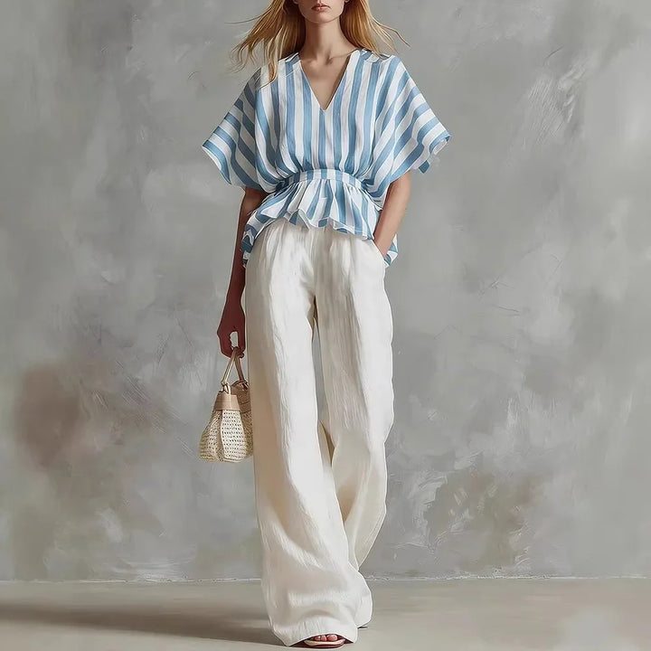 Daisy Wide Leg Matching Set