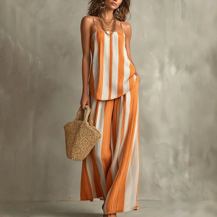 Marina Striped Matching Set