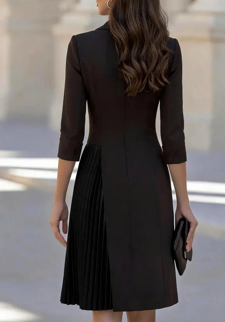 Melinea Pleated Blazer Dress